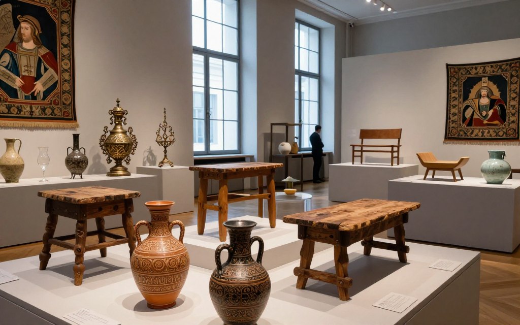 Ekspozycja sztuk użytkowych od średniowiecza