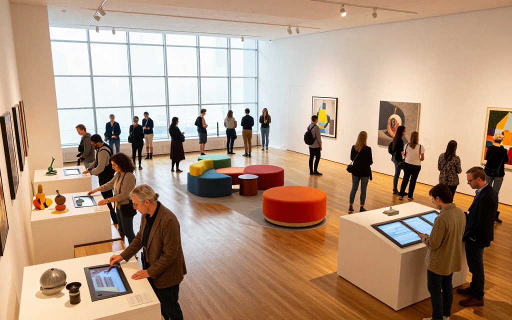 Interaktywne atrakcje w muzeum sztuk użytkowych