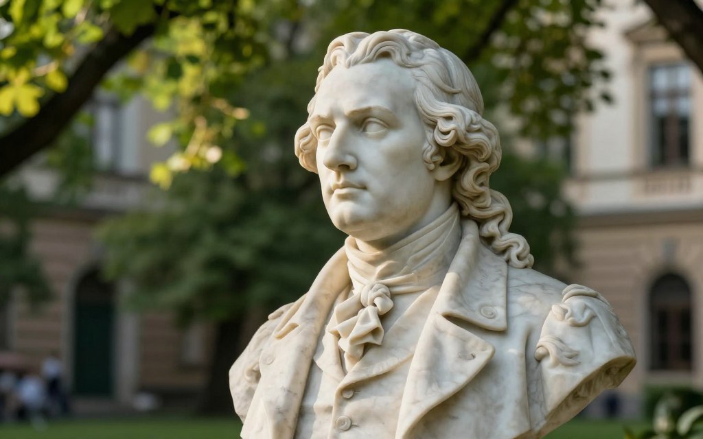 popiersie juliusza słowackiego