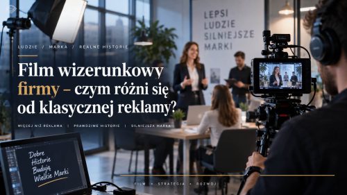 Film wizerunkowy firmy – czym różni się od klasycznej reklamy?